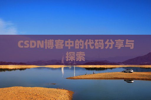 CSDN博客中的代码分享与探索 CSDN博客中的代码分享与探索